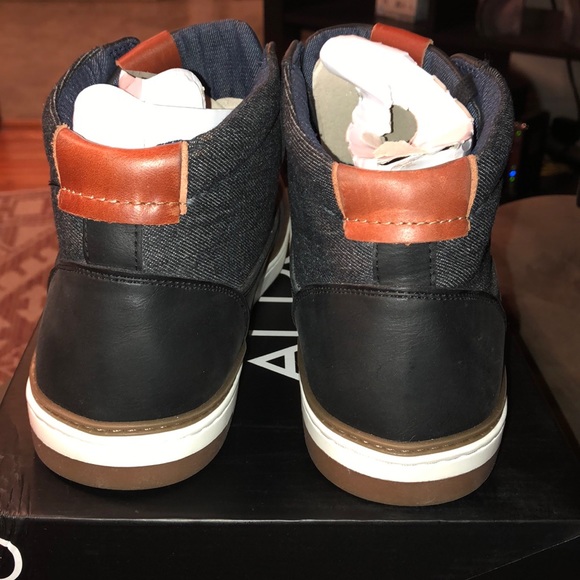 Men’s fashionable high top sneaker - Picture 3 of 5